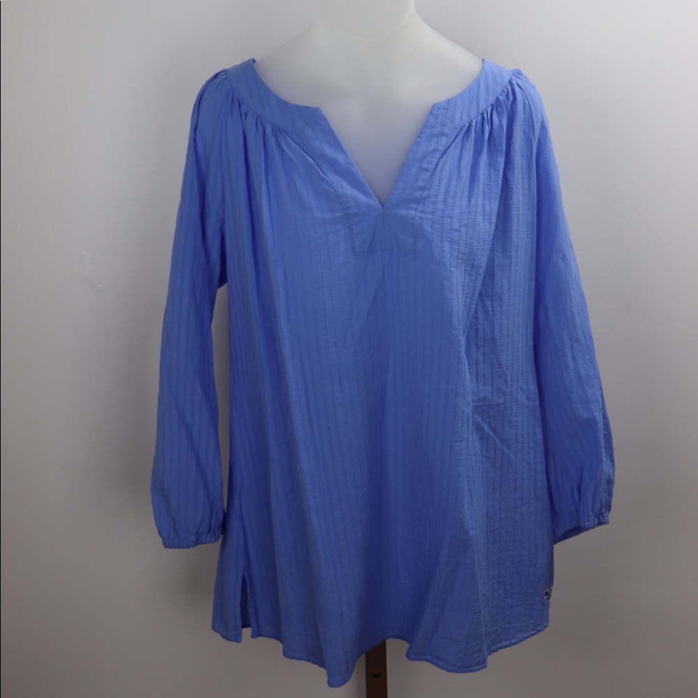 Light blue woman’s Vinyard Vines shirt